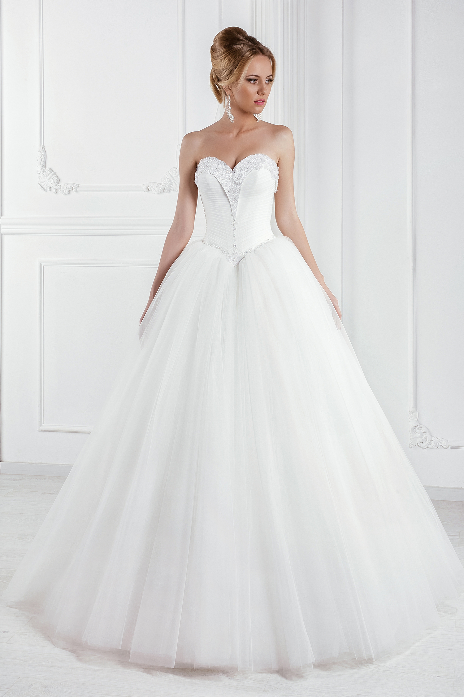 robe mariée bustier princesse