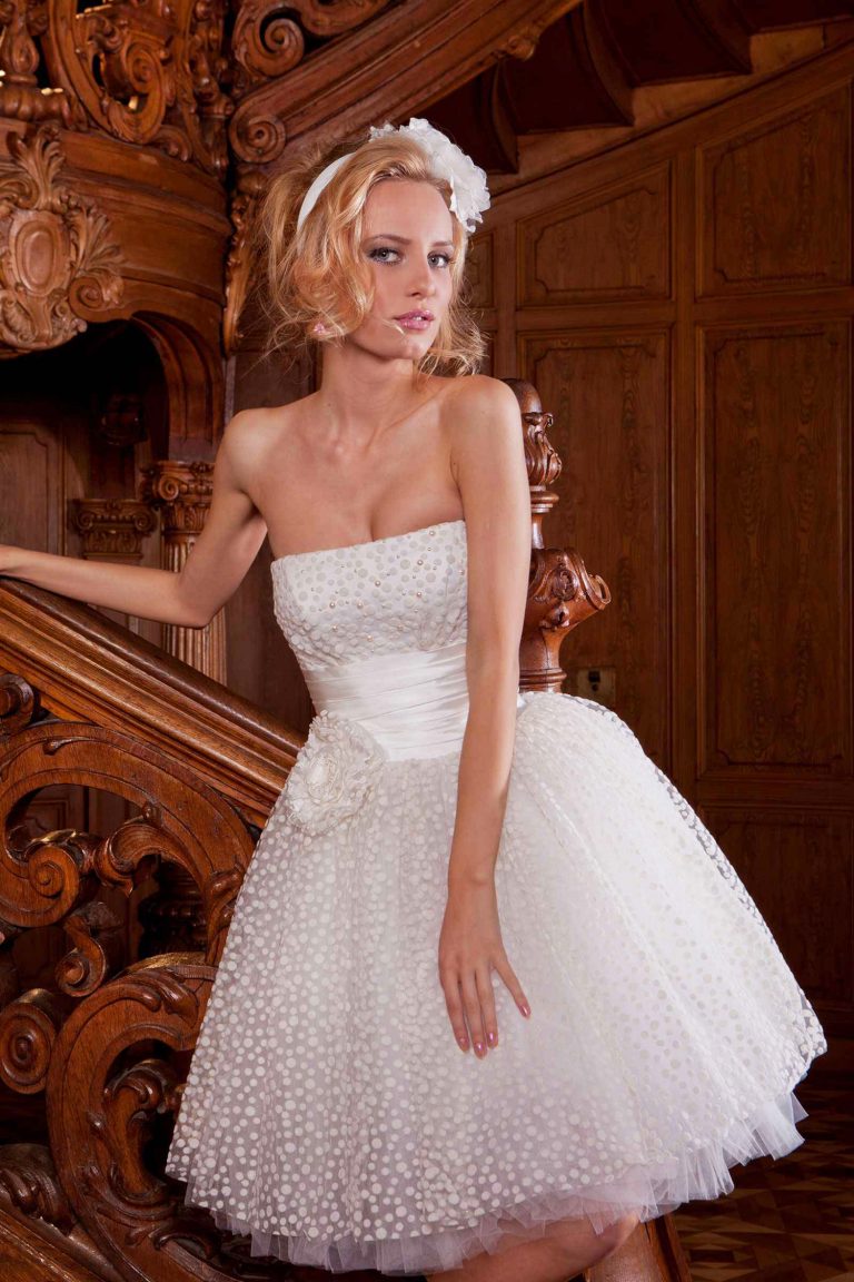 Robe de mariée courte