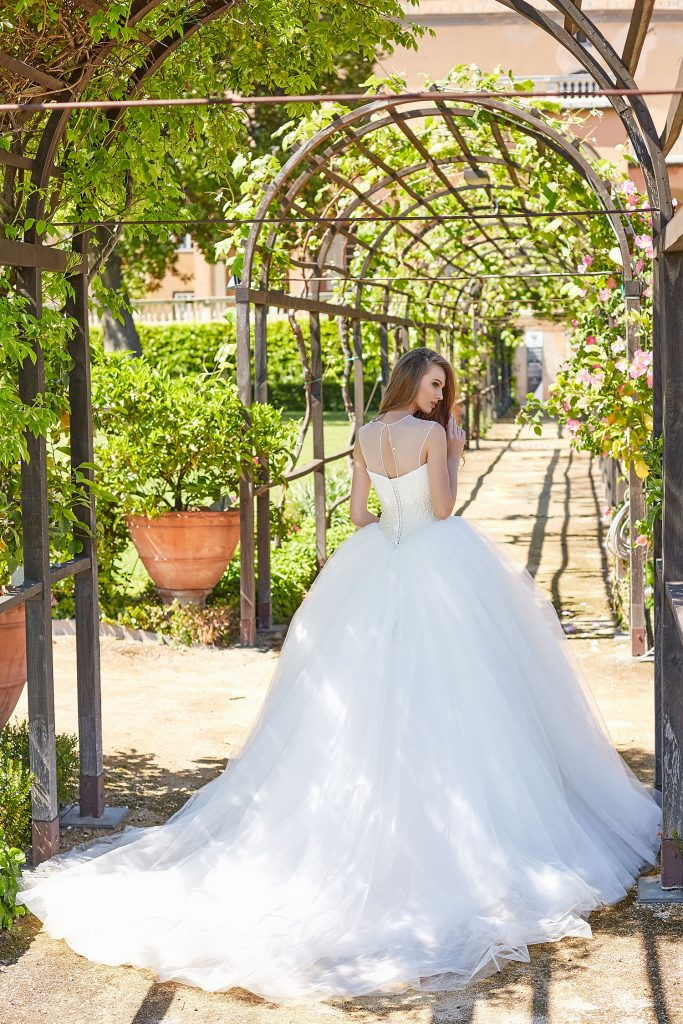 robe de mariée princesse coupe cendrillon