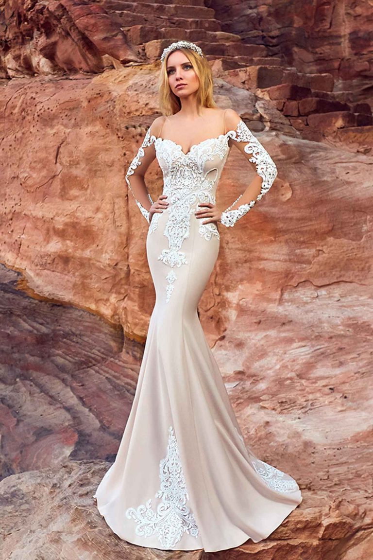 Robe de mariée sirène en dentelle