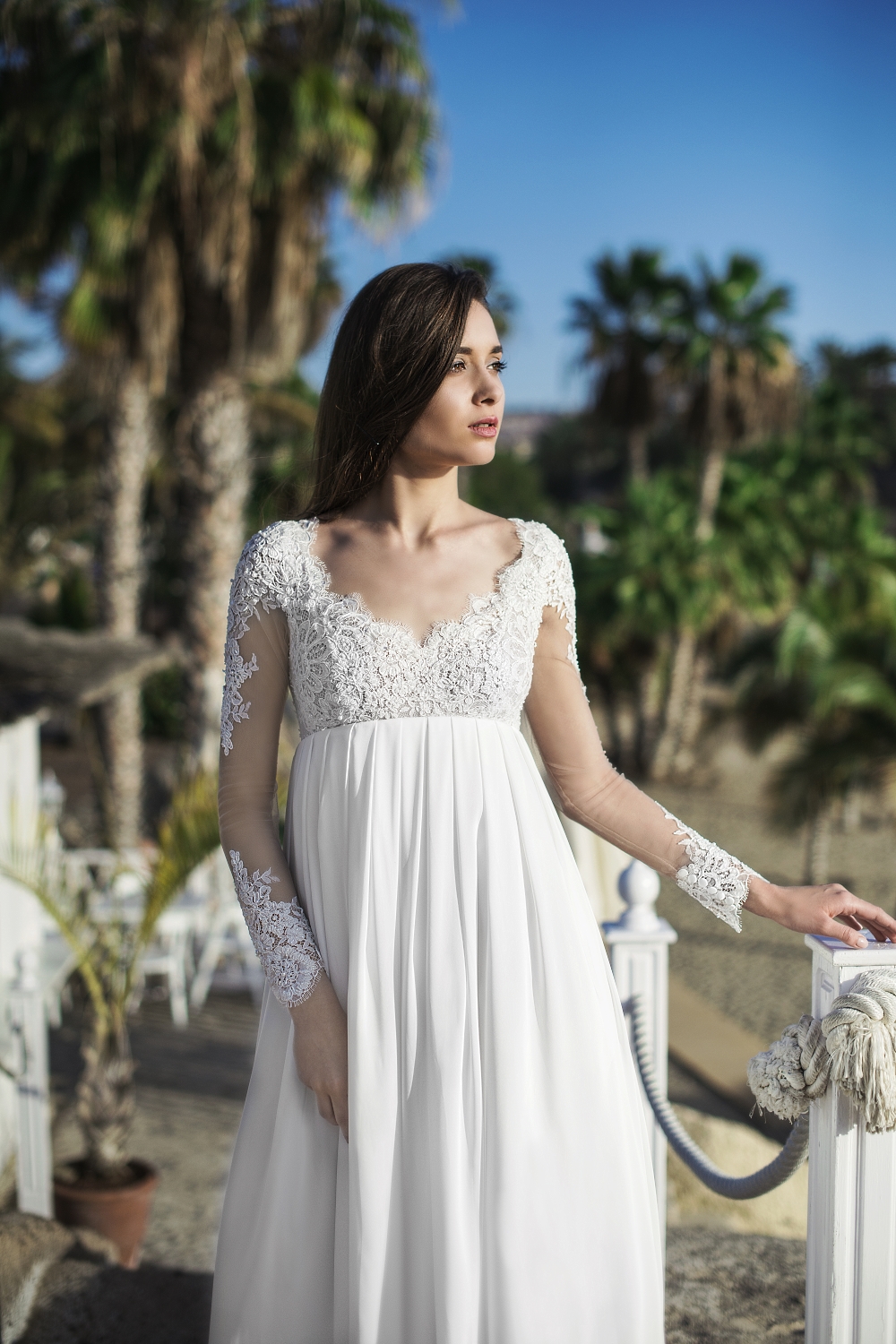 robe de mariee boheme pour femme enceinte 