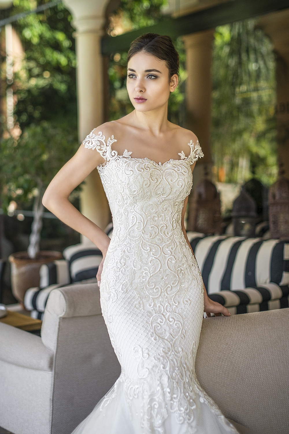 Robe de mariée sirène en dentelle - Oksana Mukha Paris