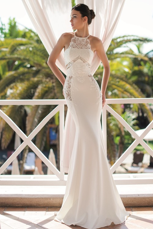 Robe de mariée moulante