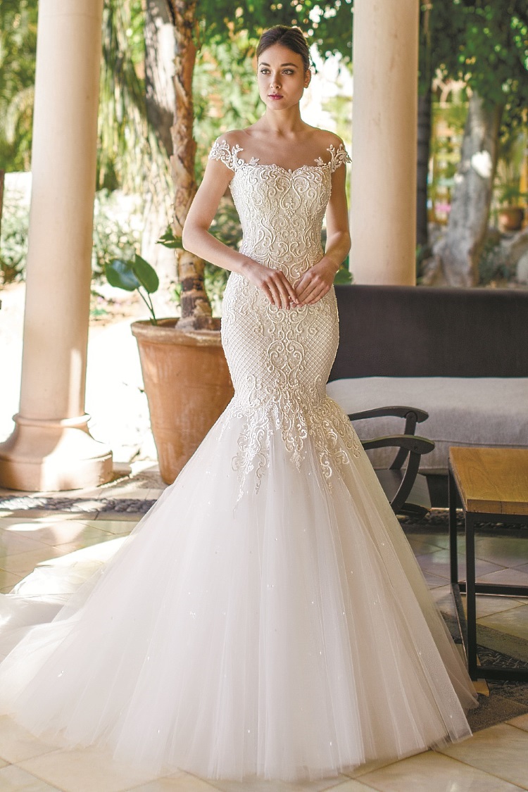 Robe de mariée coupe sirène