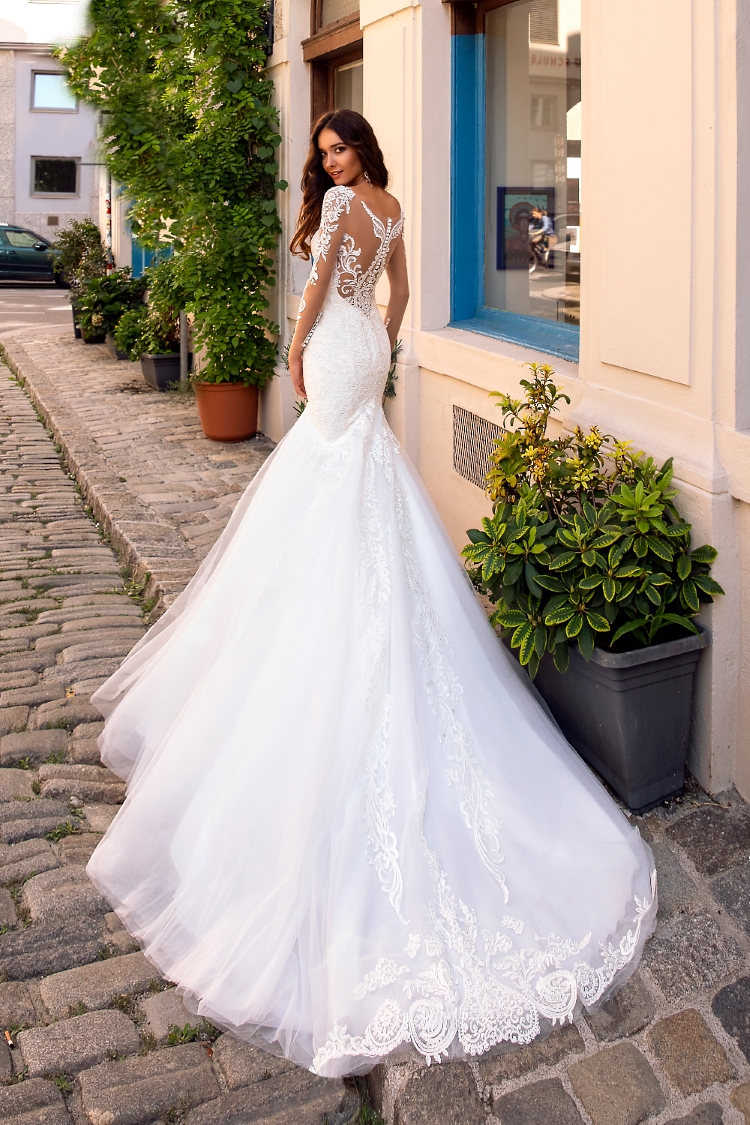 Robe de mariée sirène en dentelle - Oksana Mukha Paris