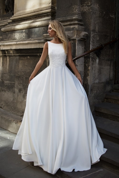 Robe de mariée simple & chic