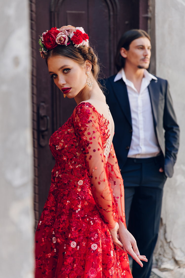 robe de gala rouge