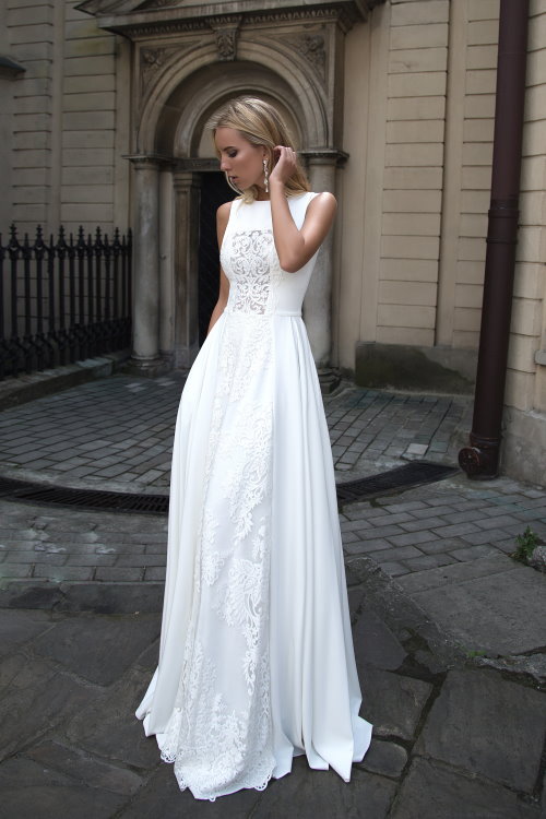 Robe de mariée fluide 