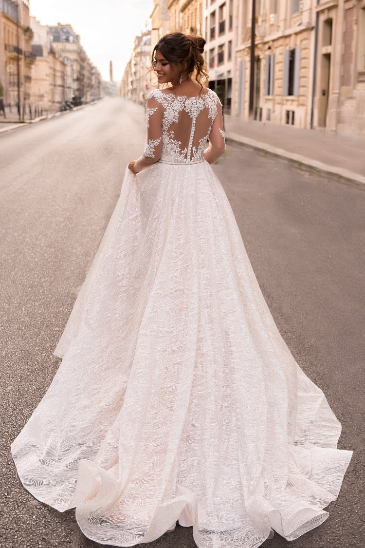 robe de mariee paillette