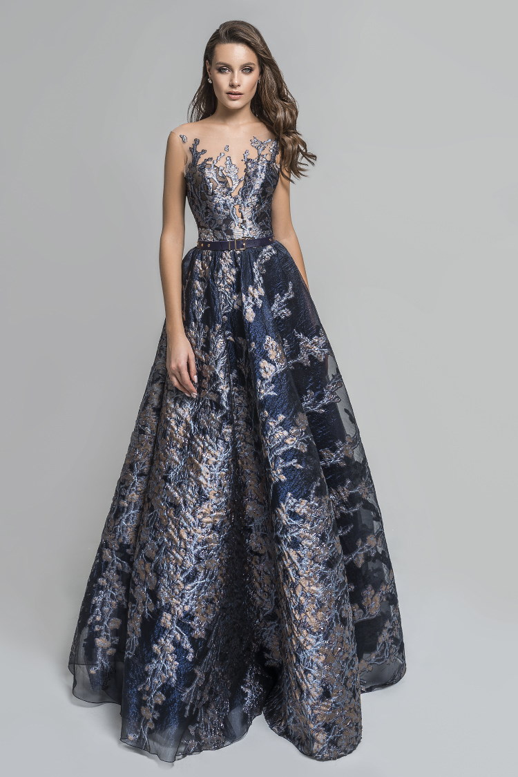 robe de soiree en damasse