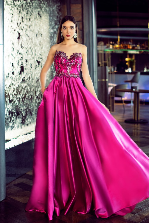 Robe de soirée glamour