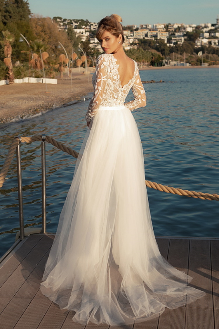 Combinaison de mari?�e en dentelle - Oksana Mukha Paris