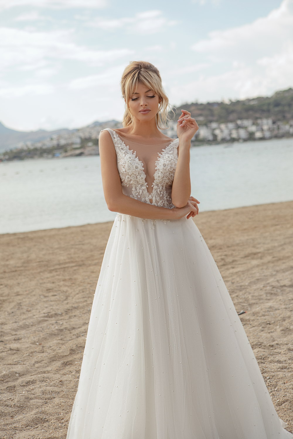 robe de mariee manches amovibles