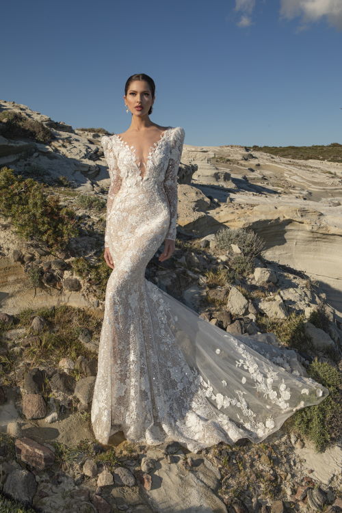 Robe de mariée sirène en dentelle - Oksana Mukha Paris