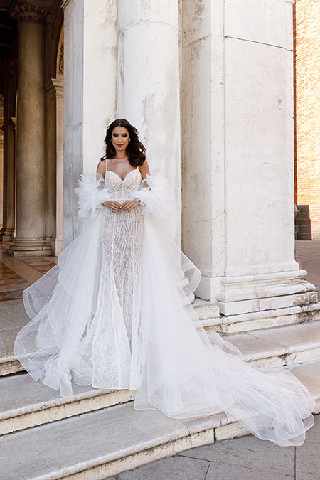 Robe de mariée transformable