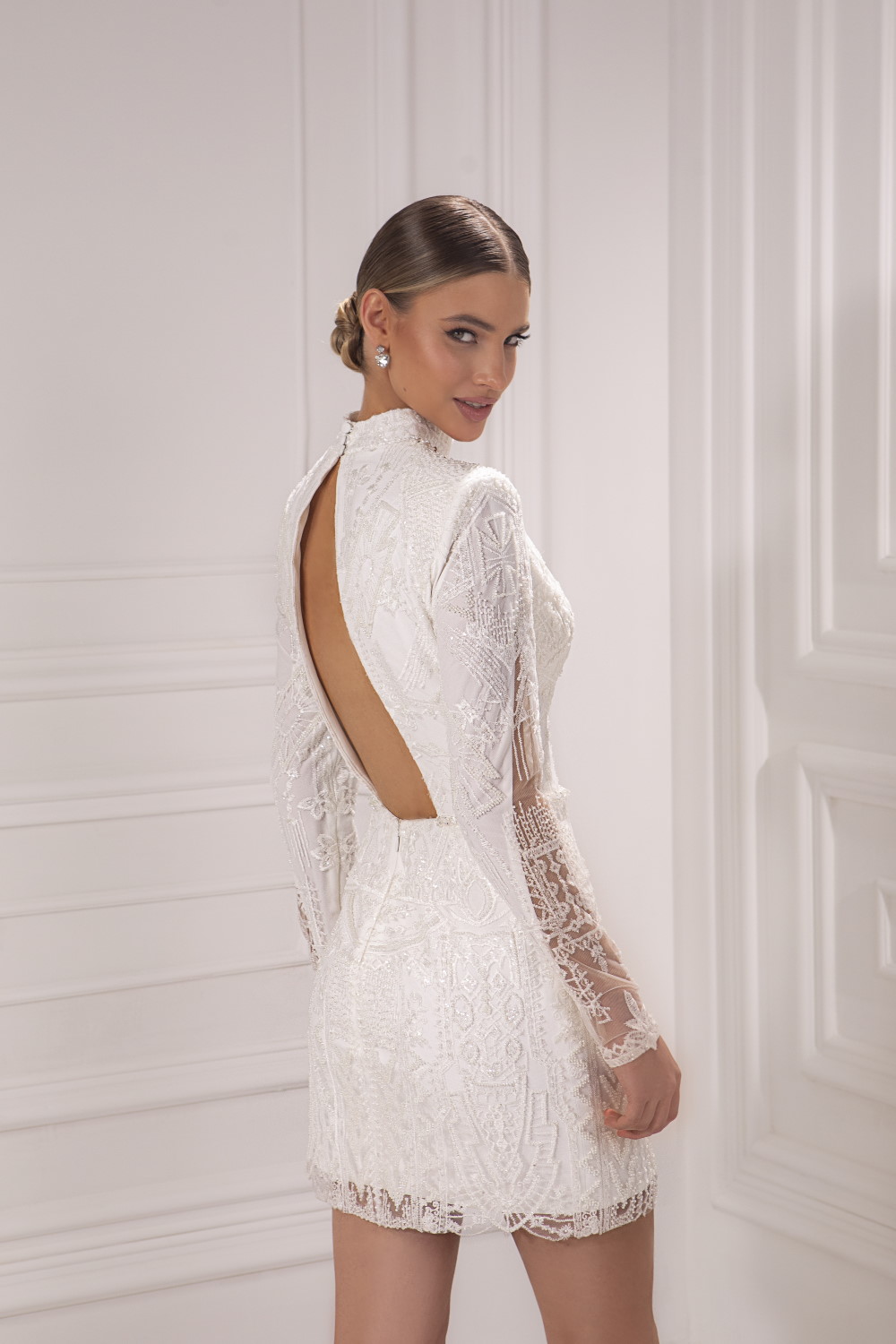 robe blanche habillee mariage civil