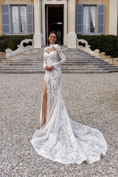 Robe de mariée longues manches