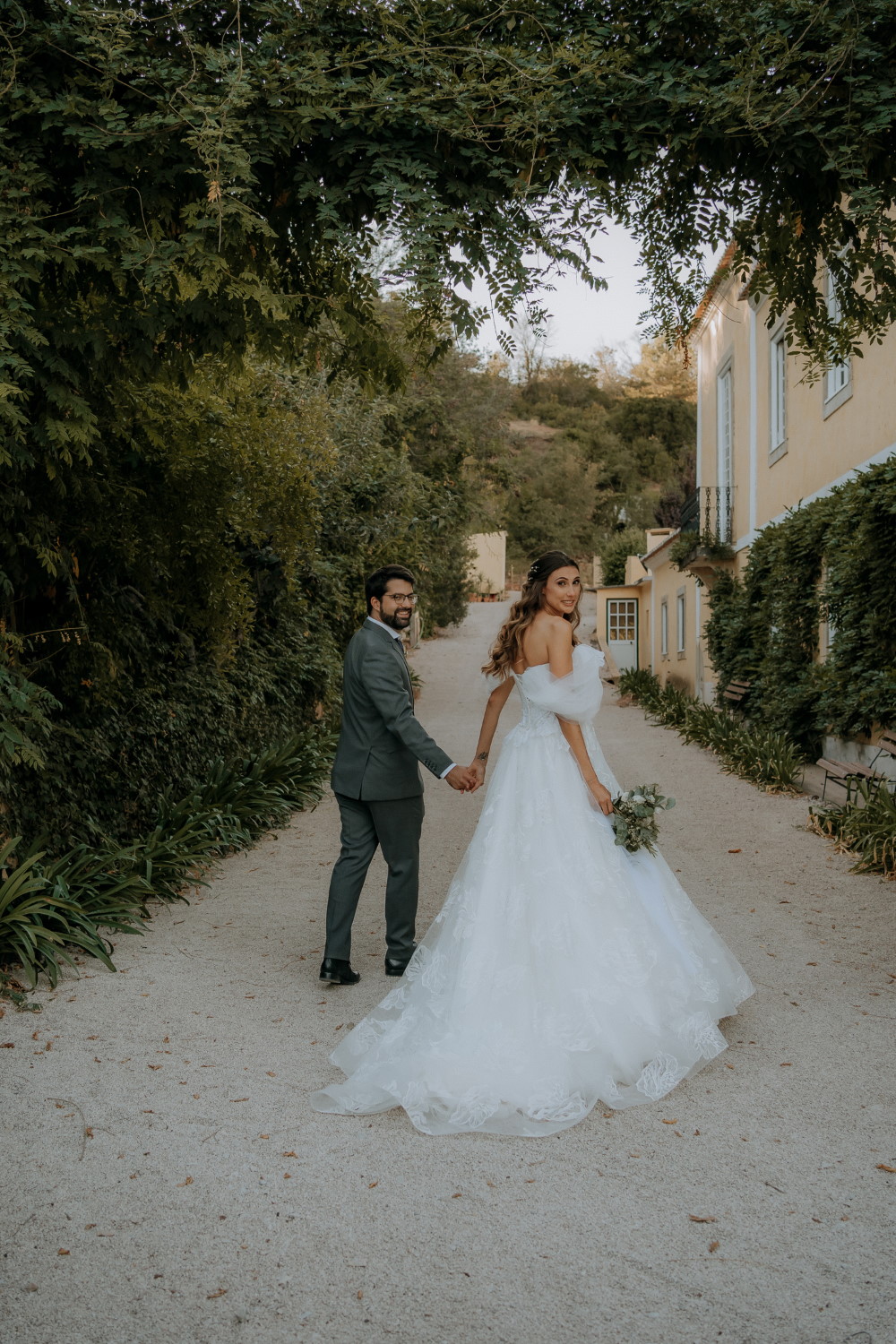 mariage dans un chateau au Portugal