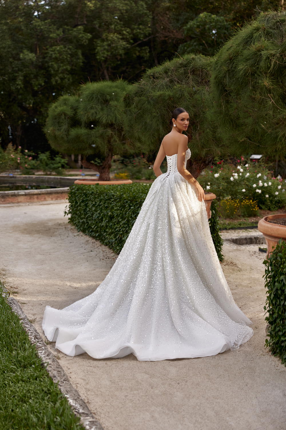 robe de mariee cendrillon scintillante