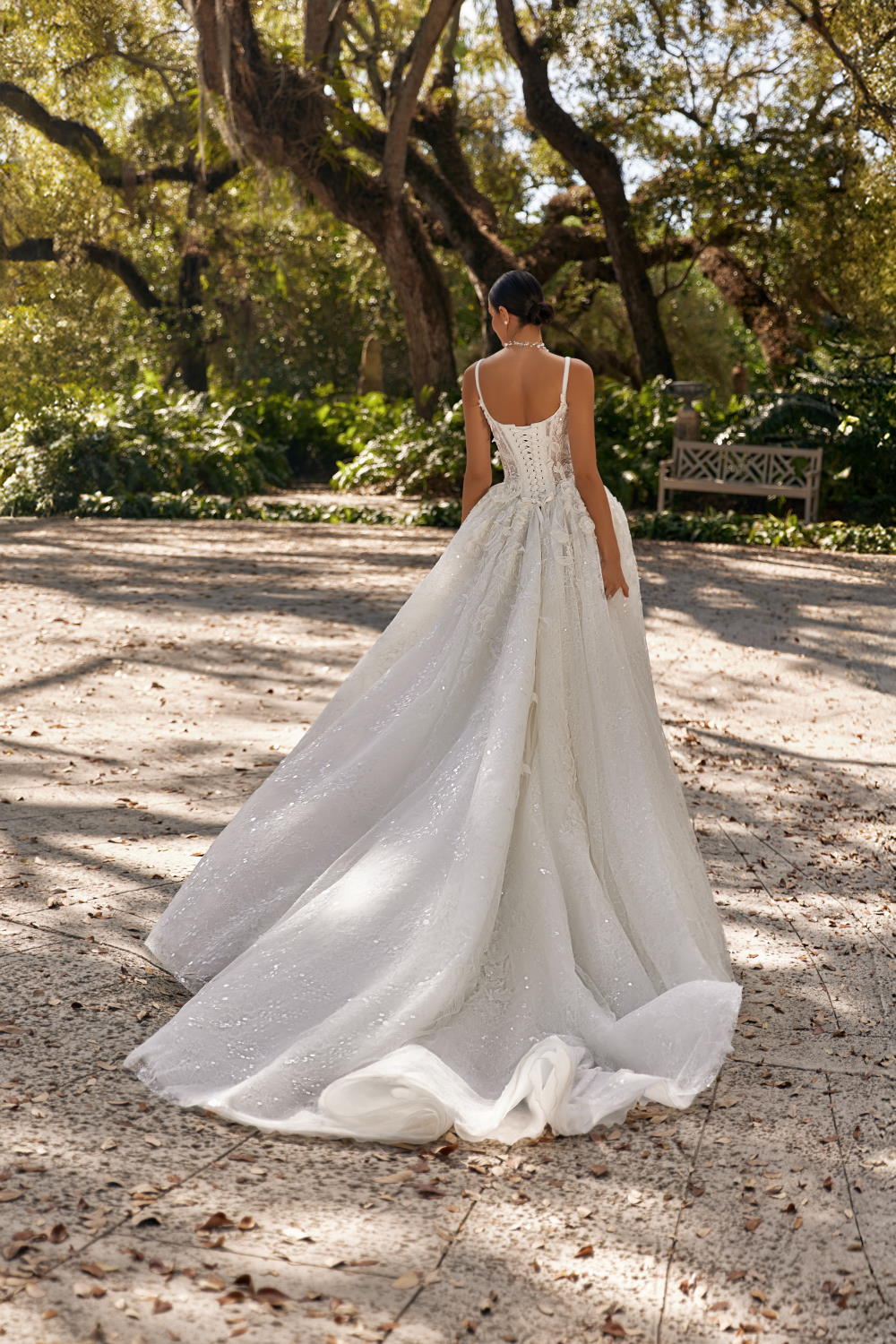 robe de mariee pailletee en ligne A