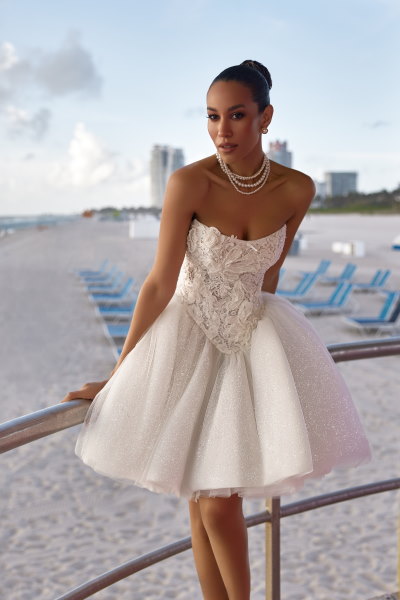 Robe patineuse scintillante